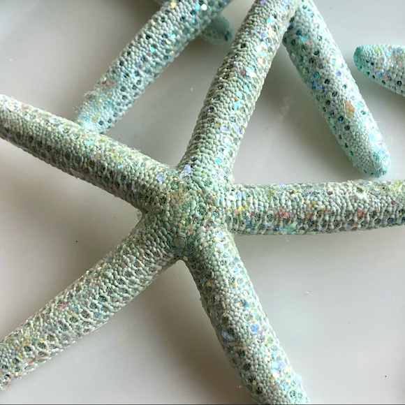 Tiffany Blue STARFISH ORNAMENTS - Picture 2 of 5
